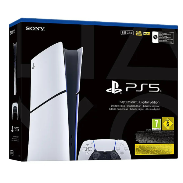 PlayStation 5 Slim Digital Edition – 16 Go RAM, SSD 1 To
